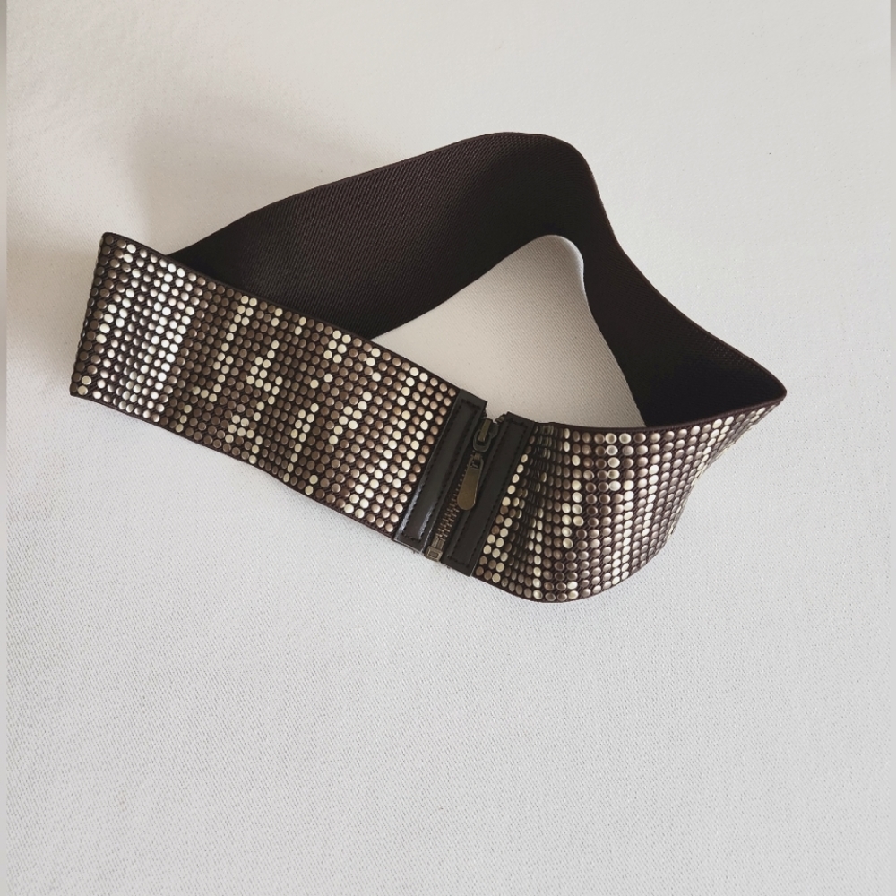 Embellished Stretchy Belt